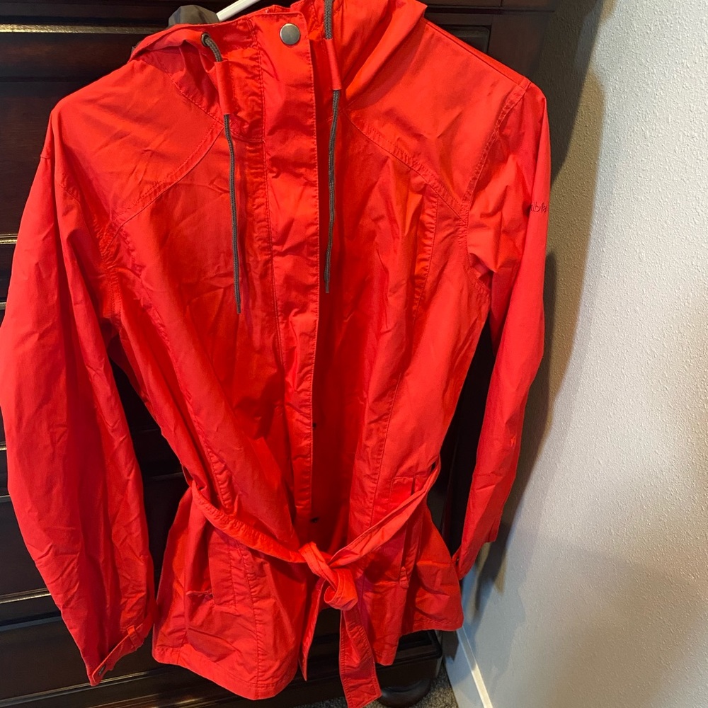 Gorgeous Dark Orange Women’s Columbia Jacket- L